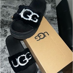 Ugg Laton Fur Slide